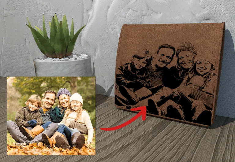 Gravírozott Családos referencia