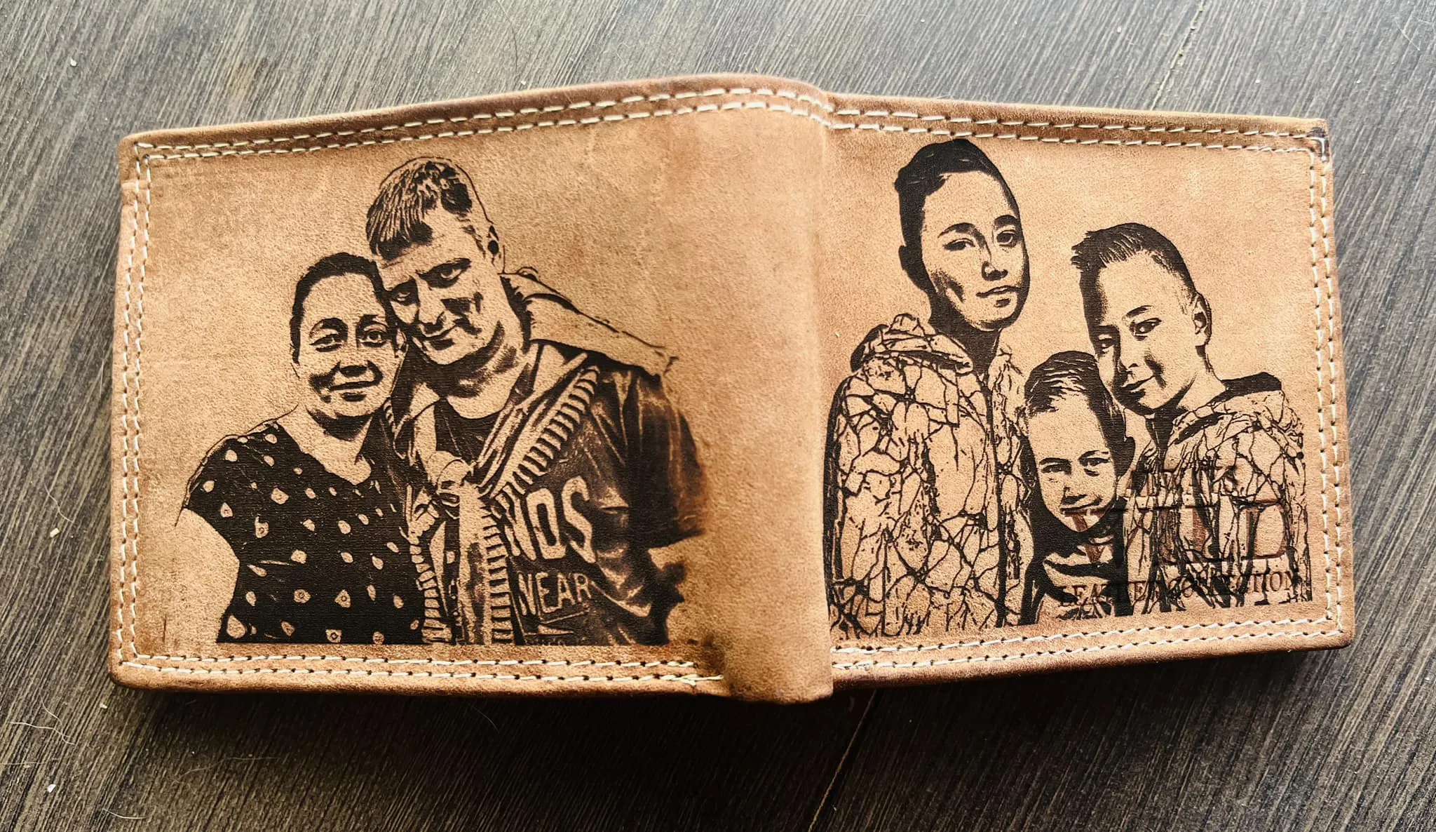 Gravírozott Családos referencia