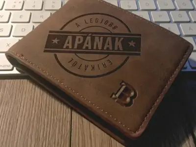 Gravírozott Pénztárca Referencia Kép 6