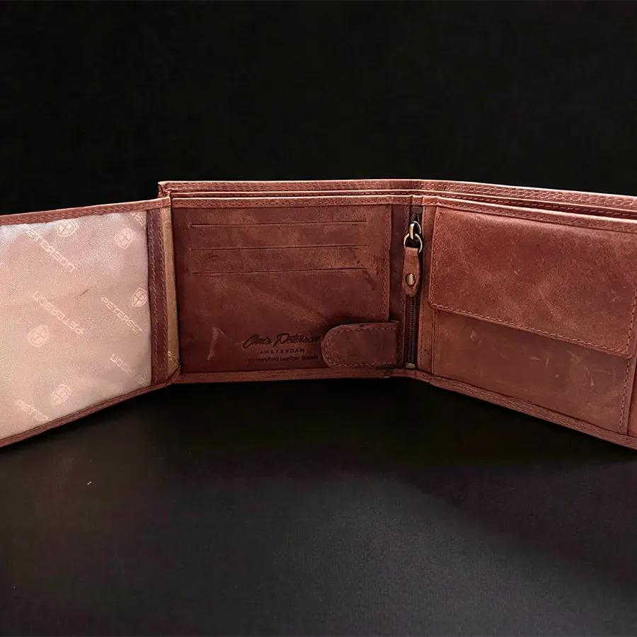 Peterson Nagy Sima Gravírozott Pénztárca - Gallery