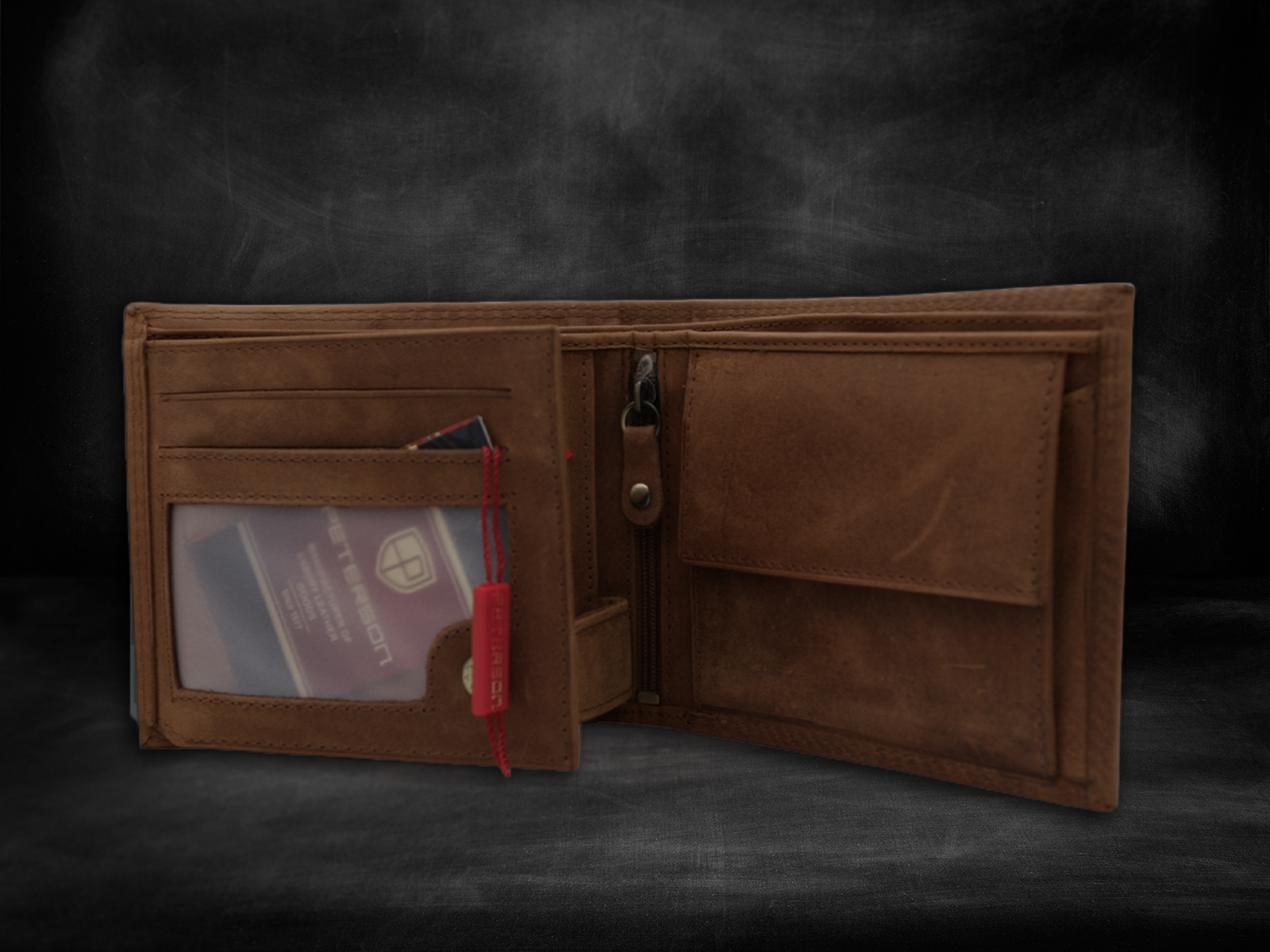 Peterson Nagy Sima Gravírozott Pénztárca